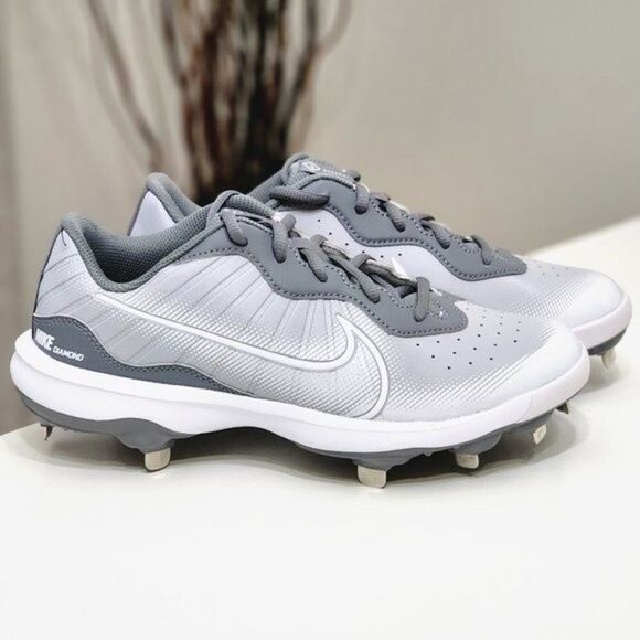NEW! Men\'s Nike Alpha Huarache Varsity 4 Low Baseball Cleats / Size 7 main image 9